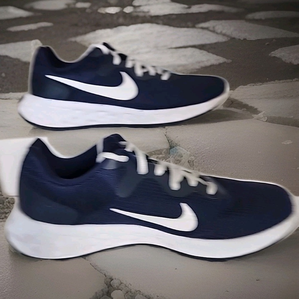 Nike Revolution 6 Next Nature DC3728-401 Blue Running Shoes Sneakers Men's 8 - Picture 3 of 8